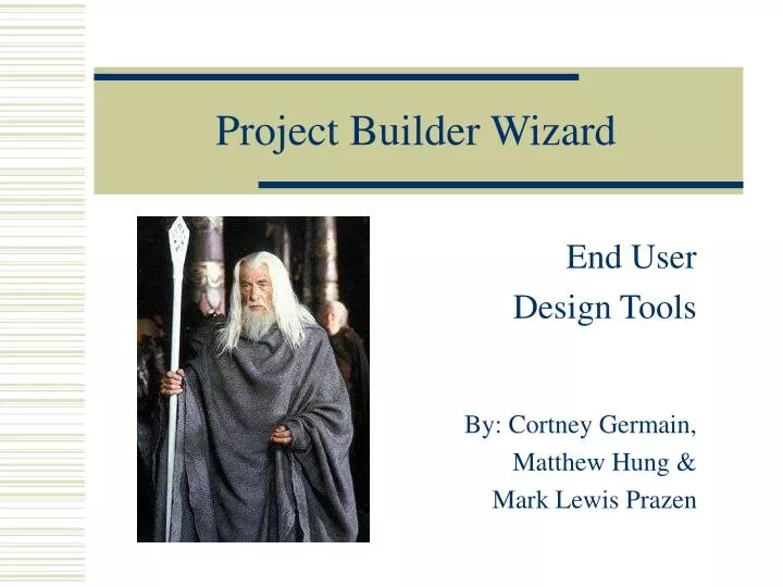 project builder wizard