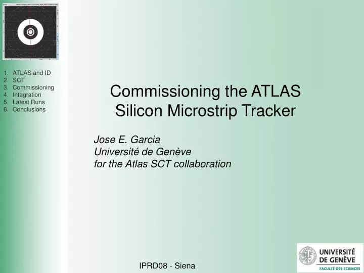 commissioning the atlas silicon microstrip tracker