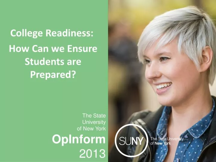 college readiness how can we ensure students are prepared