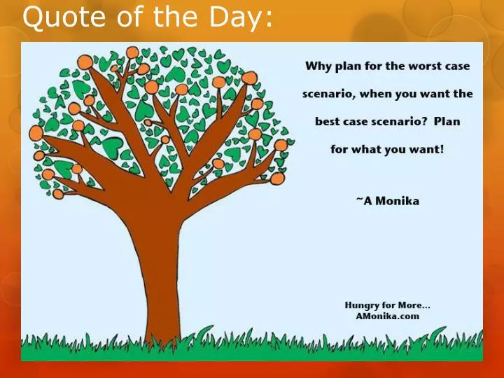 Quote of the Day. Plan quotes. Quotation of the Day. Quotes about Plans.