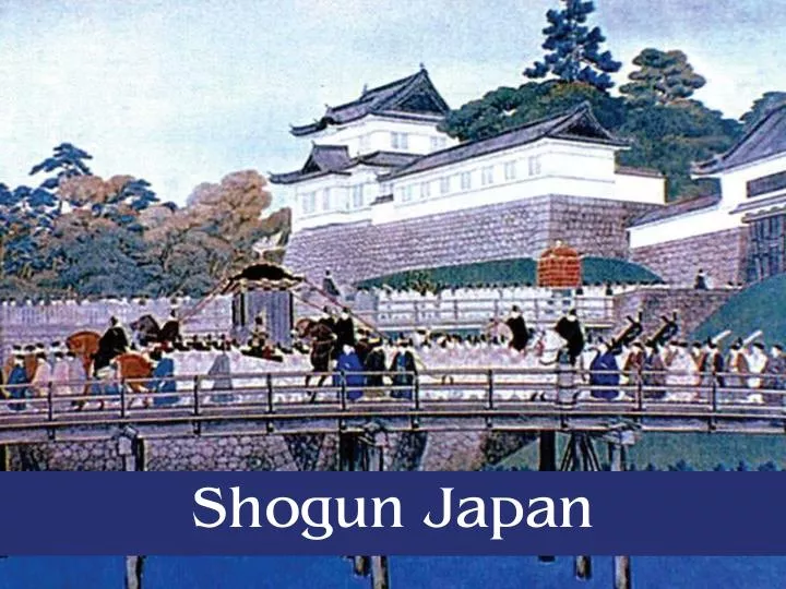 shogun japan