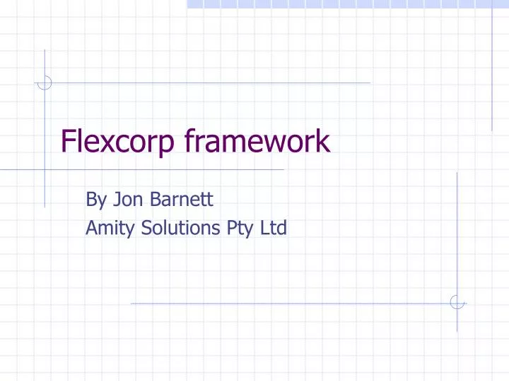 flexcorp framework