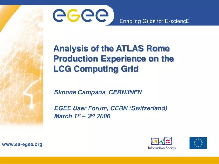 analysis of the atlas rome production experience on the lcg computing grid