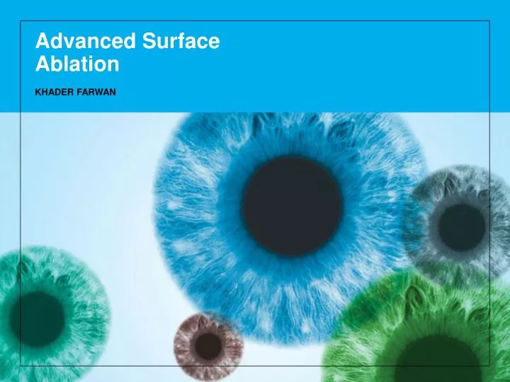 advanced surface ablation