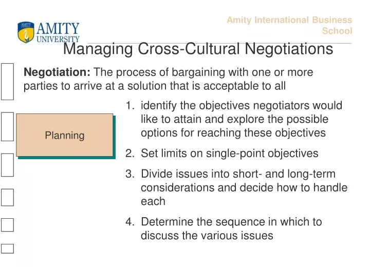 PPT - Managing Cross-Cultural Negotiations PowerPoint Presentation ...