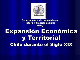 departamento de humanidades historia y ciencias sociales amsq