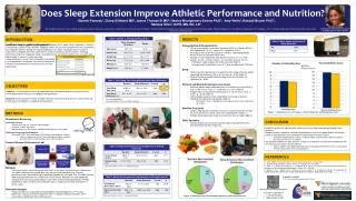 Does Sleep Extension Improve Athletic Performance and Nutrition?