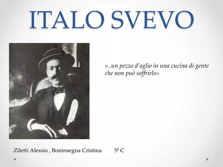 italo svevo