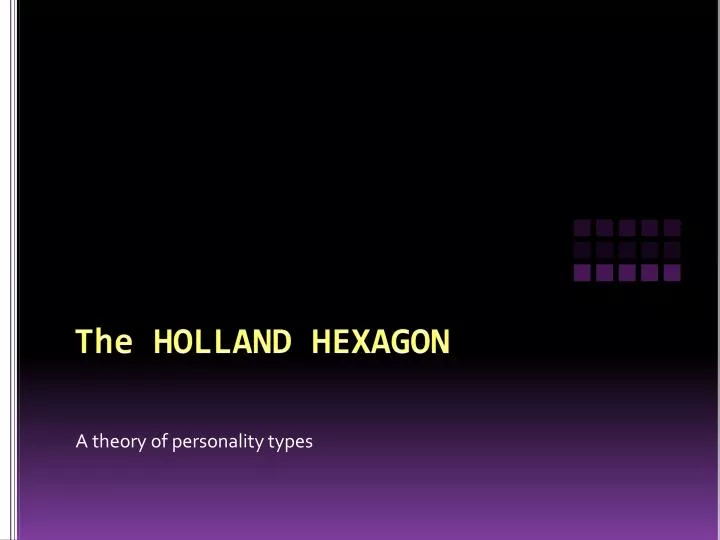 the holland hexagon
