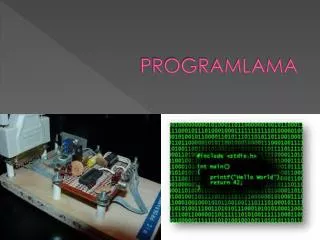 programlama