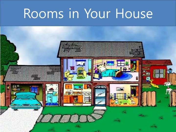 Rooms of the house vocabulary