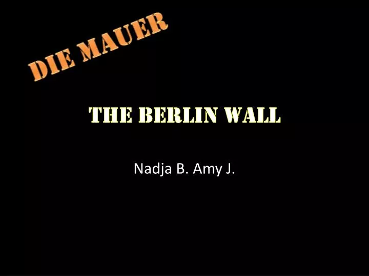 the berlin wall