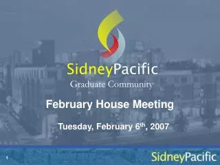 February House Meeting
