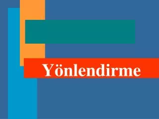 y nlendirme