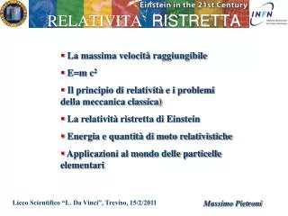 relativita ristretta