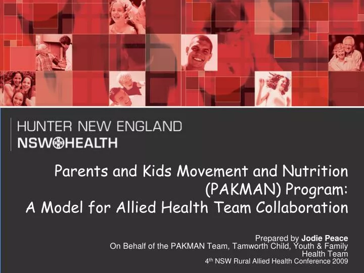 parents and kids movement and nutrition pakman program a model for allied health team collaboration