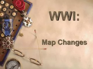 WWI: Map Changes