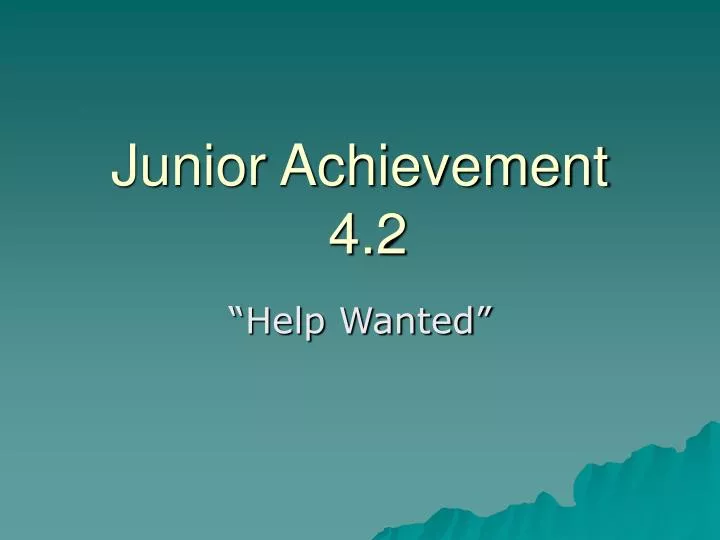 junior achievement 4 2
