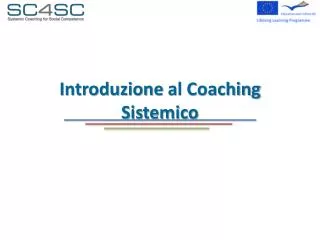 introduzione al coaching sistemico