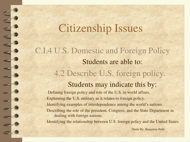 citizenship issues