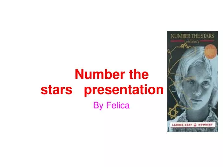 number the stars presentation