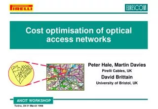 Cost optimisation of optical access networks