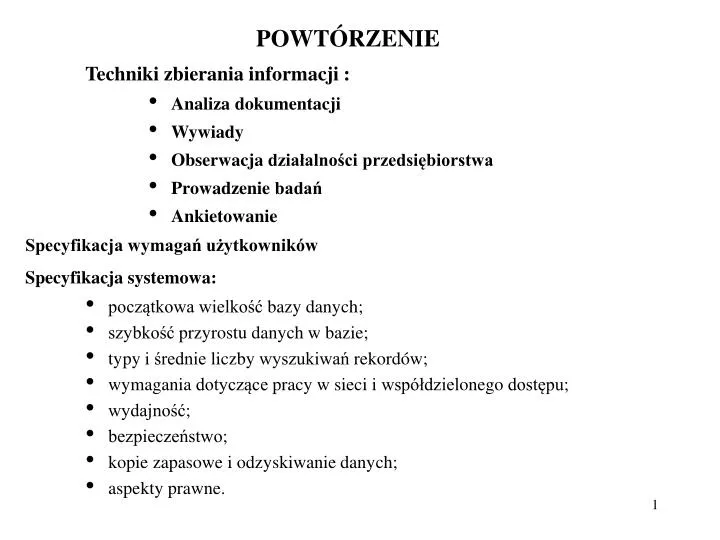 powt rzenie