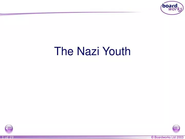 the nazi youth