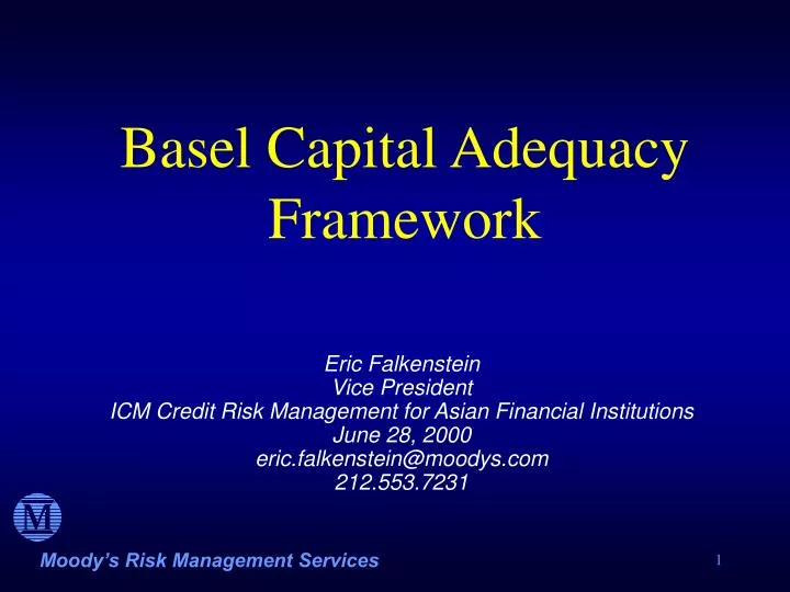 basel capital adequacy framework