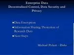 Enhancing Data Security and Privacy in Decentralized Research Management - slide 1