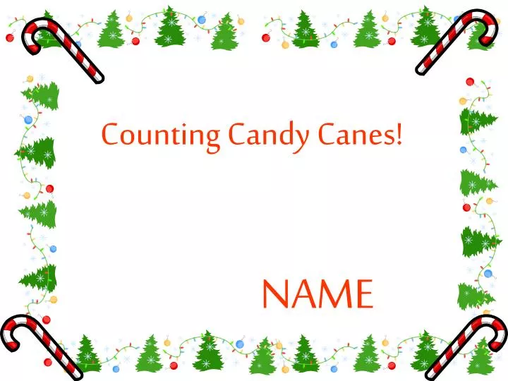 counting candy canes