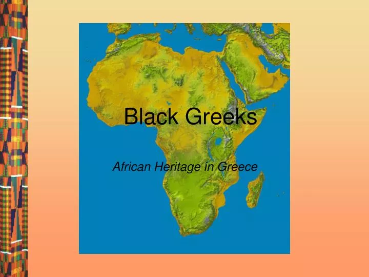black greeks