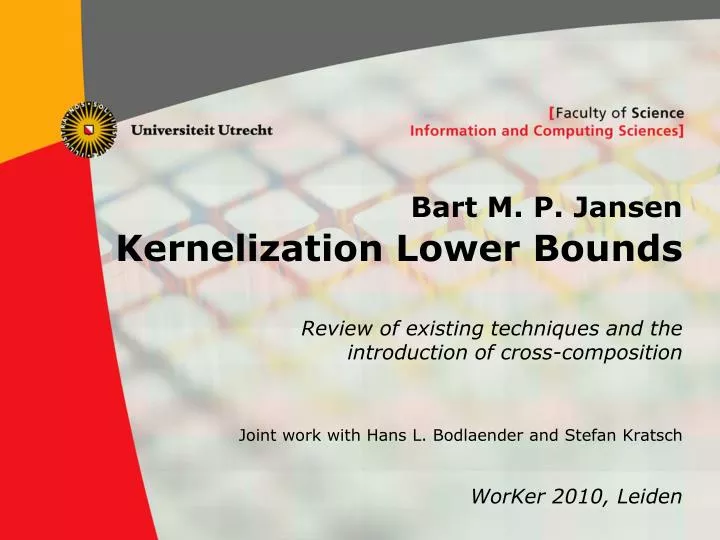 bart m p jansen kernelization lower bounds