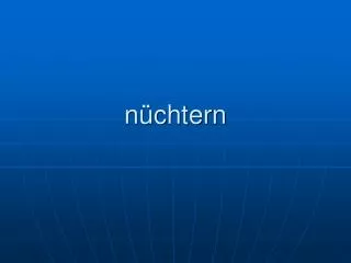 n chtern