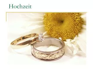 hochzeit