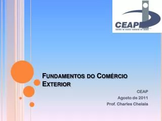 fundamentos do com rcio exterior