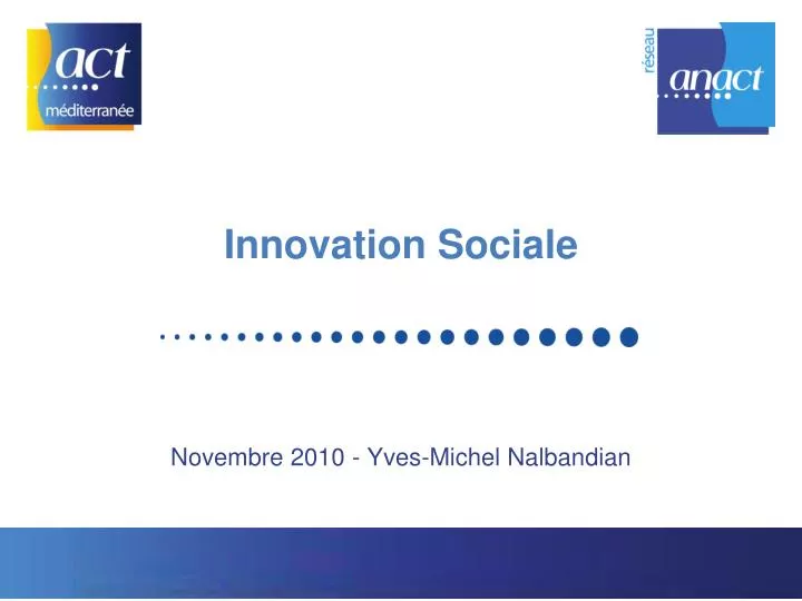 innovation sociale