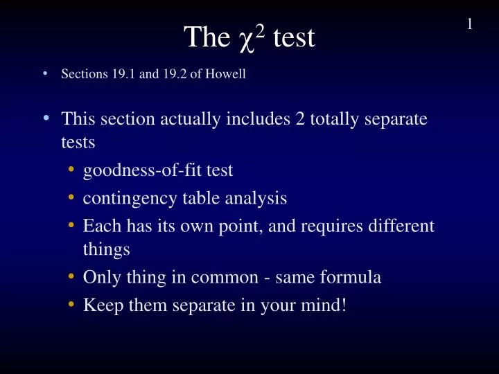 the 2 test