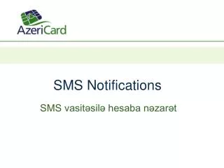 sms notifications