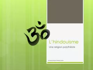l hindouisme
