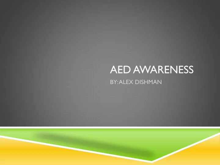 aed awareness