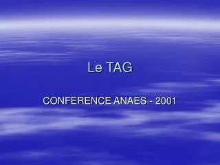 le tag