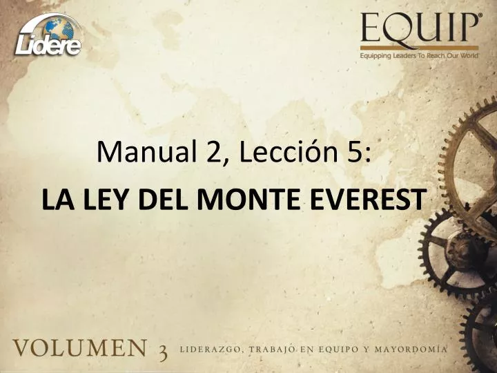 manual 2 lecci n 5 la ley del monte everest