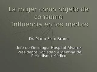 la mujer como objeto de consumo influencia en los medios