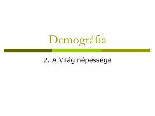 demogr fia