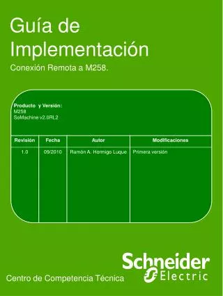 gu a de implementaci n