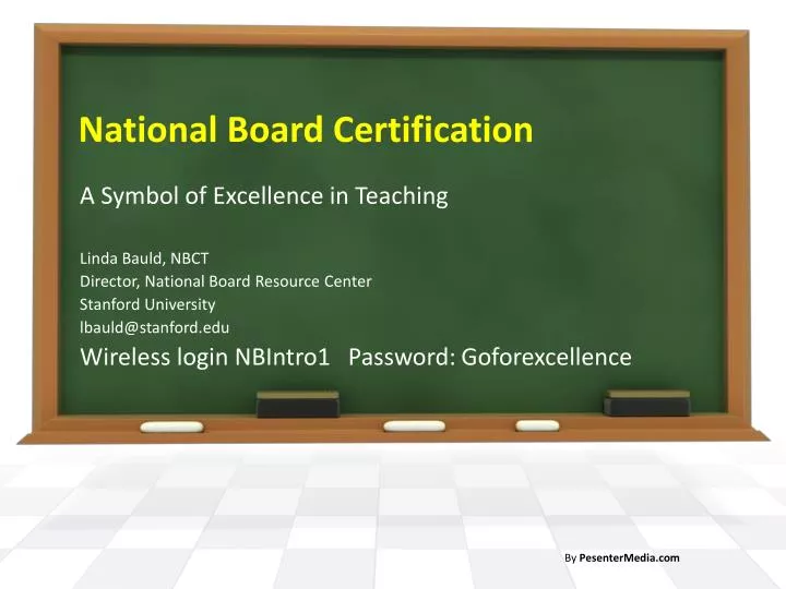 national board certification