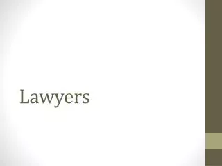 Lawyers