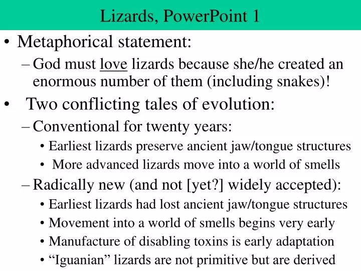 lizards powerpoint 1