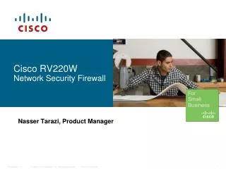 Cisco RV220W Network Security Firewall